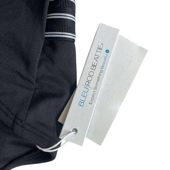 Bleu Rod Beattie OFF THE GRID ONE SHOULDER ONE PIECE SWIMSUIT Black Size 8 - Picture 5 of 7